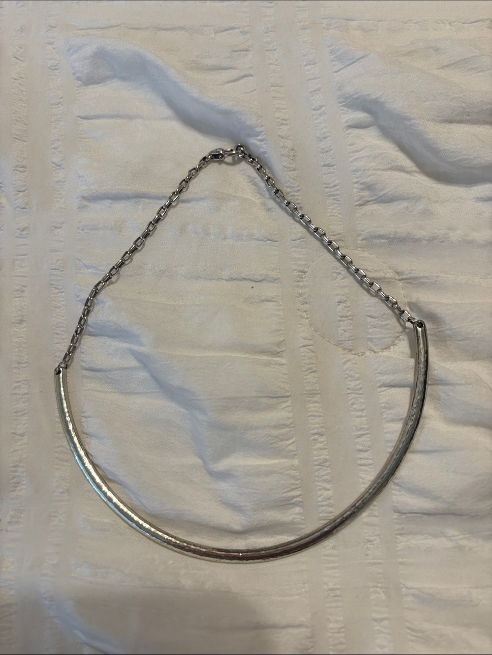 Brighton Silver Charm Holder Necklace